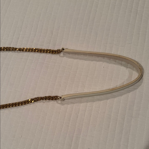 Yves Saint Laurent Cream Quilted Women Bag - Picture 9 of 14